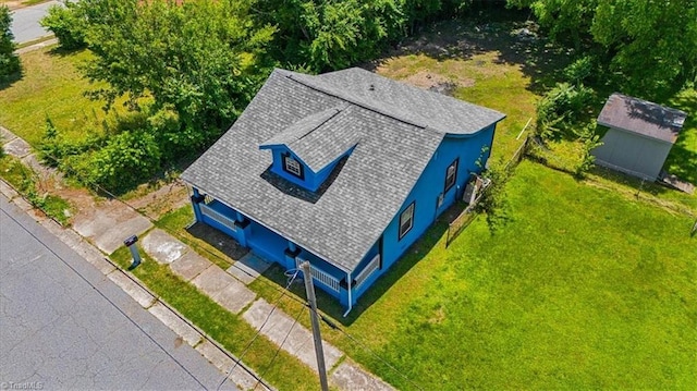 1224 Downing St, High Point, NC 27260 - view from above of property