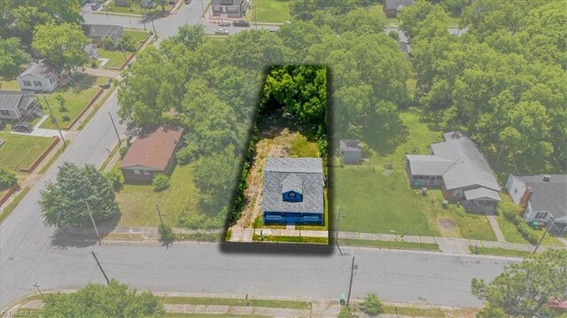 1224 Downing St, High Point, NC 27260 - aerial view of residential area