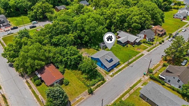 1224 Downing St, High Point, NC 27260 - aerial view of residential area