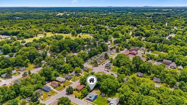 1224 Downing St, High Point, NC 27260 - aerial view of a forest