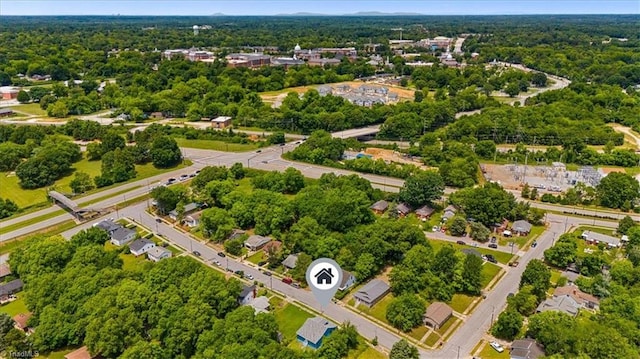 1224 Downing St, High Point, NC 27260 - drone / aerial view of a forest