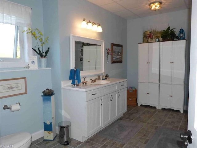 1564 Thore Rd, Pinnacle, NC 27043 - bathroom featuring vanity and toilet