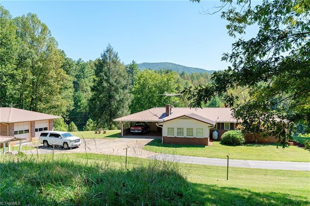 property view of mountains