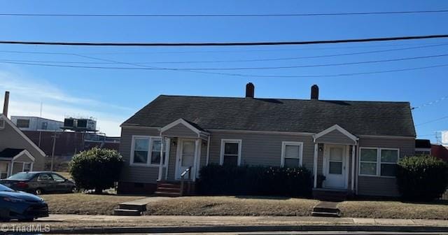 view of bungalow-style home