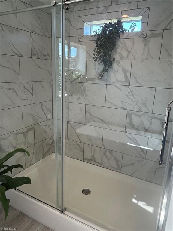 3700 Ireland Rd, Yadkinville, NC 27011 - full bathroom featuring a shower stall and plenty of natural light