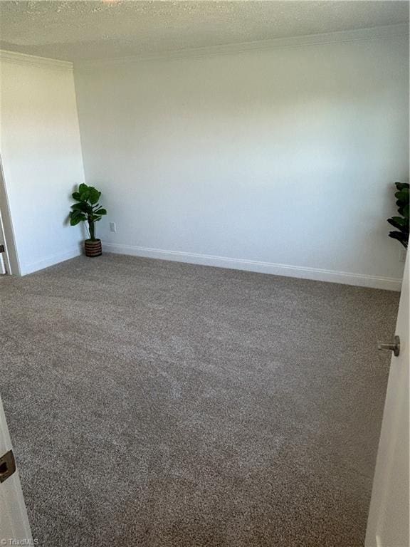 3700 Ireland Rd, Yadkinville, NC 27011 - carpeted empty room featuring a textured ceiling and baseboards
