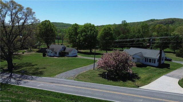 2121/2117 Swan Creek Rd, Jonesville, NC 28642 - birds eye view of property featuring a forest view