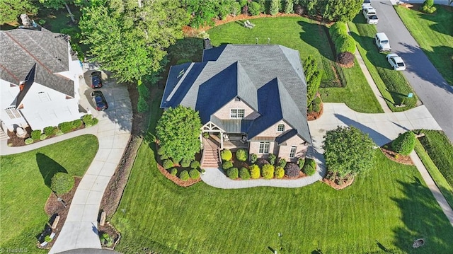 6204 Calendula Ct, Summerfield, NC 27358 - view from above of property