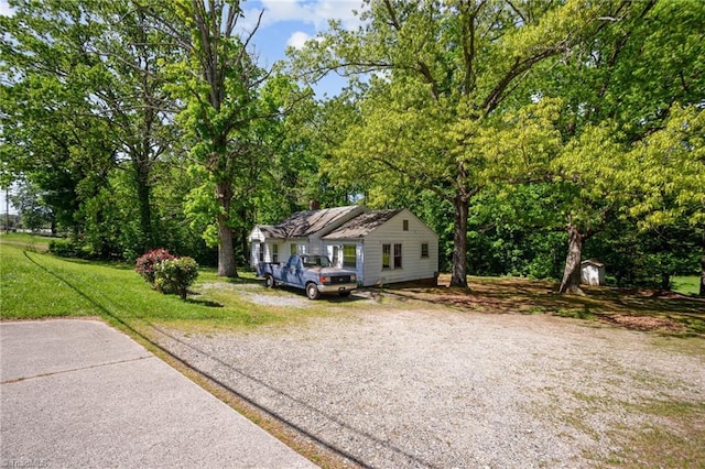 view of bungalow-style house