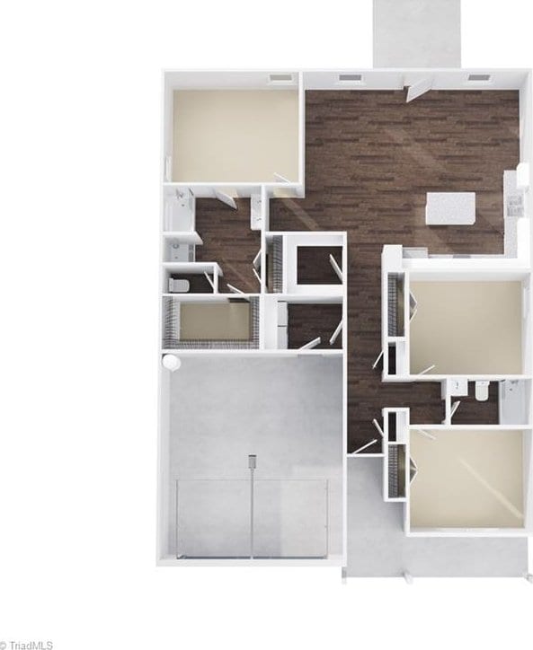 2820 Ricolden Trl, Elon, NC 27244 - floor plan / room layout
