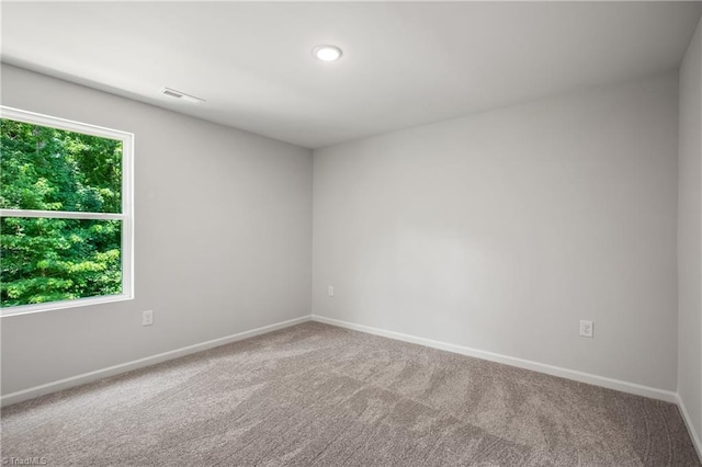 125 Glasmere Ct, Winston-Salem, NC 27101 - empty room featuring carpet, baseboards, and recessed lighting