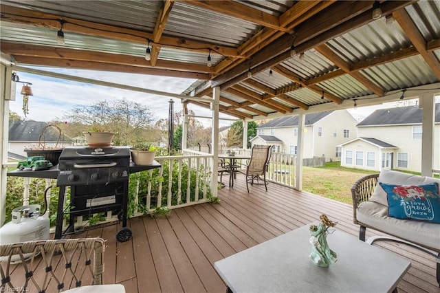 2755 Amesbury Rd, Winston-Salem, NC 27103 - deck featuring outdoor dining space