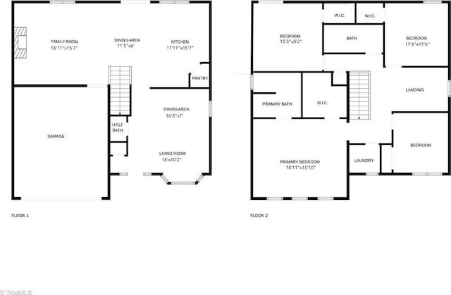 2755 Amesbury Rd, Winston-Salem, NC 27103 - home floor plan