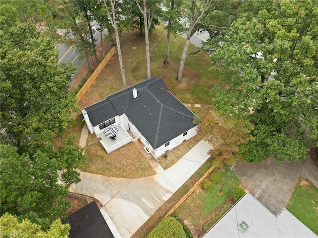 aerial view