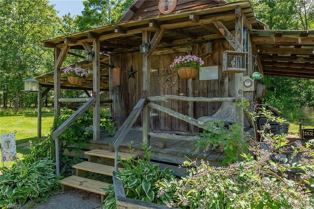 1055 Old Silver Hill Rd, Lexington, NC 27292 - view of outdoor structure