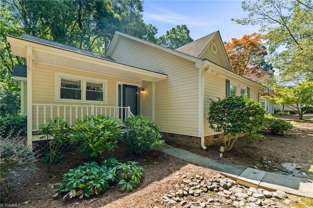 800 Carriage Crossing Ln Unit E, Greensboro, NC 27410 - view of front of home with crawl space