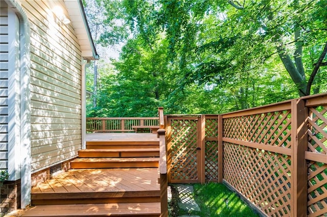 800 Carriage Crossing Ln Unit E, Greensboro, NC 27410 - view of deck
