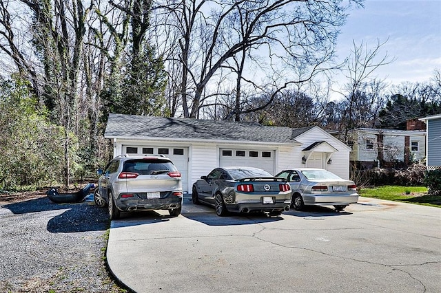 exterior space with driveway