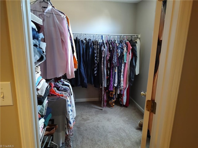 3210 Clamoor Dr, Winston-Salem, NC 27127 - spacious closet with carpet floors