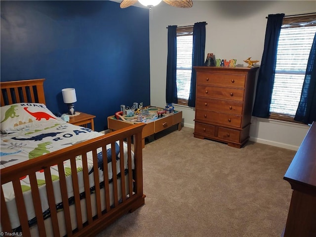 3210 Clamoor Dr, Winston-Salem, NC 27127 - bedroom featuring multiple windows and carpet floors