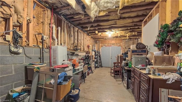 1250 Whitworth Ct, Kernersville, NC 27284 - view of unfinished below grade area