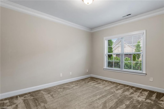5707 Washburn Ln, Colfax, NC 27235 - carpeted spare room with crown molding and baseboards