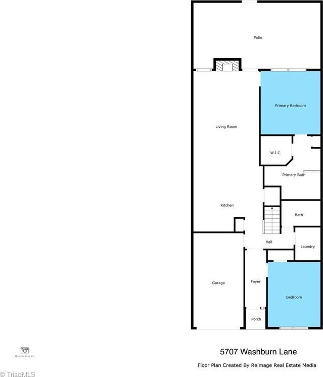 5707 Washburn Ln, Colfax, NC 27235 - home floor plan