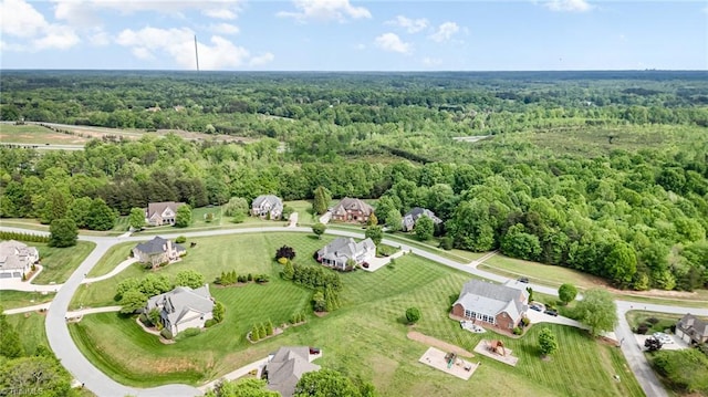 7469 Henson Forest Dr, Summerfield, NC 27358 - aerial view of a heavily wooded area