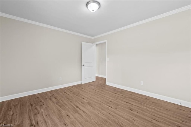2517 Hopewell Friends Rd, Asheboro, NC 27205 - unfurnished room with wood finished floors and ornamental molding