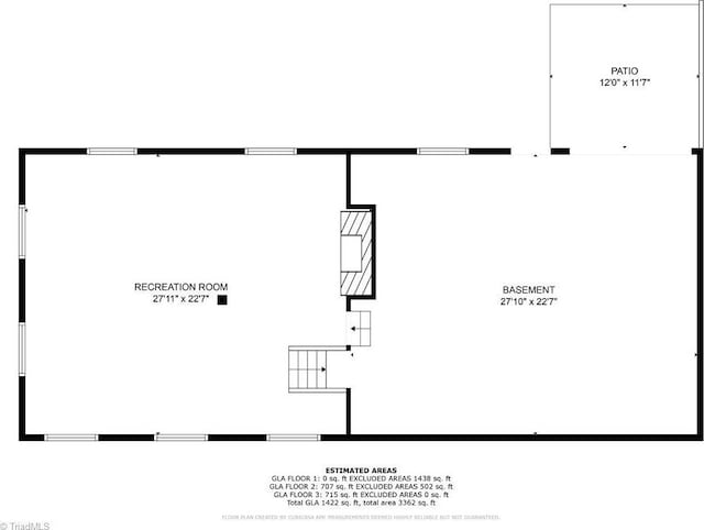 2665 Kecoughtan Rd, Pfafftown, NC 27040 - home floor plan