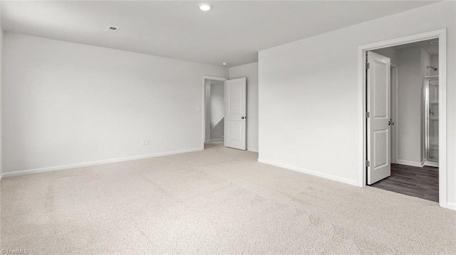 1529 String Dr, Winston-Salem, NC 27107 - unfurnished bedroom featuring carpet, baseboards, and recessed lighting