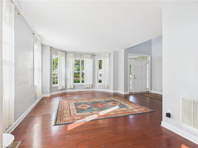 1728 Callandale Ave, Cary, NC 27518 - entryway with wood finished floors and baseboards