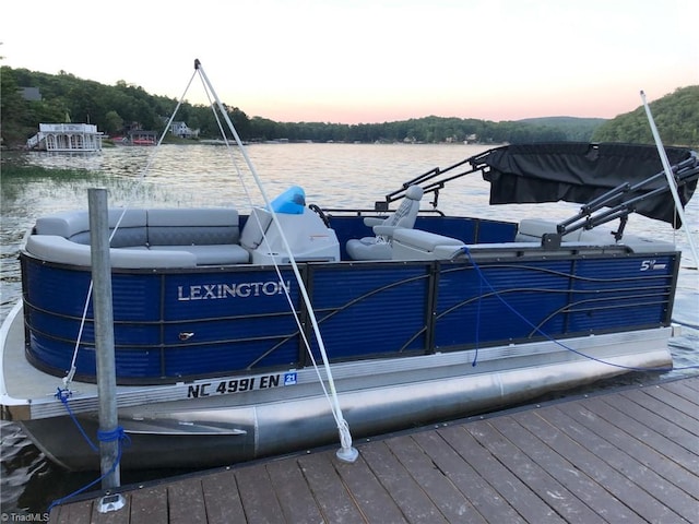 602 Shoreline Rd, New London, NC 28127 - dock featuring a water view