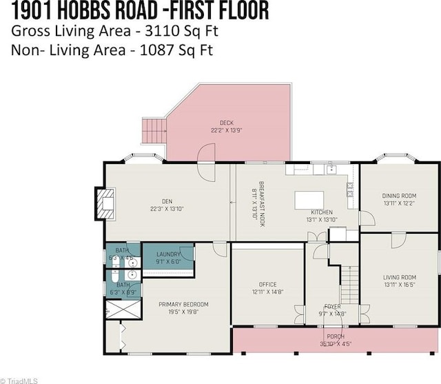 view of layout