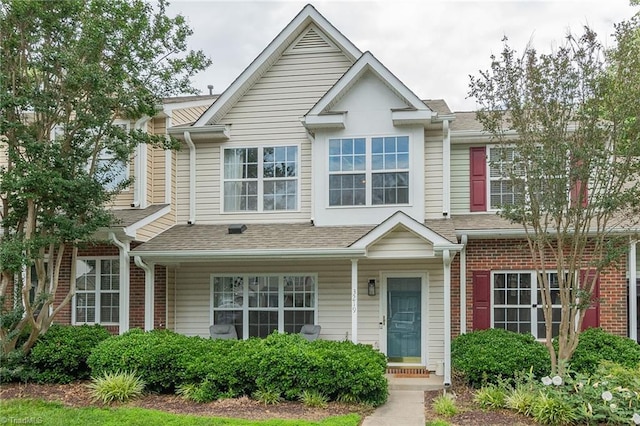 3219 Kensington Pl, Winston-Salem, NC 27103 - multi unit property with roof with shingles and brick siding