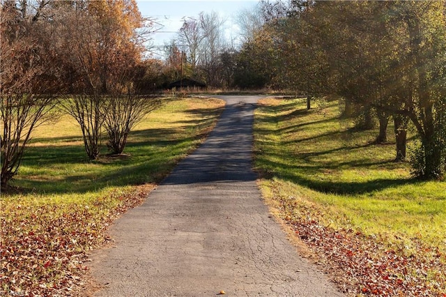 view of road