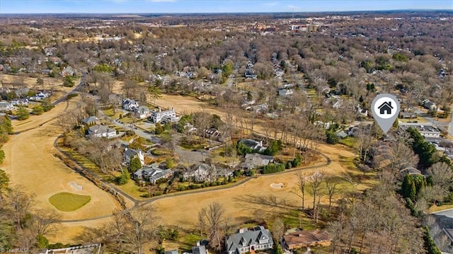 aerial view