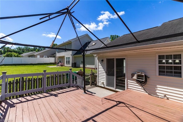 3931 Hickswood Forest Dr, High Point, NC 27265 - view of wooden deck