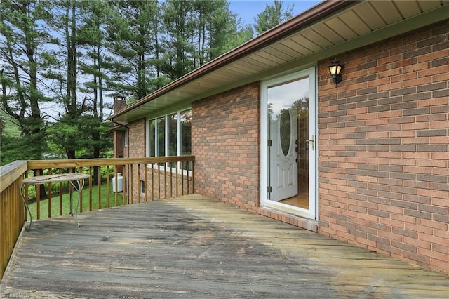174 Sunny Knoll Ln, Boone, NC 28607 - view of wooden terrace