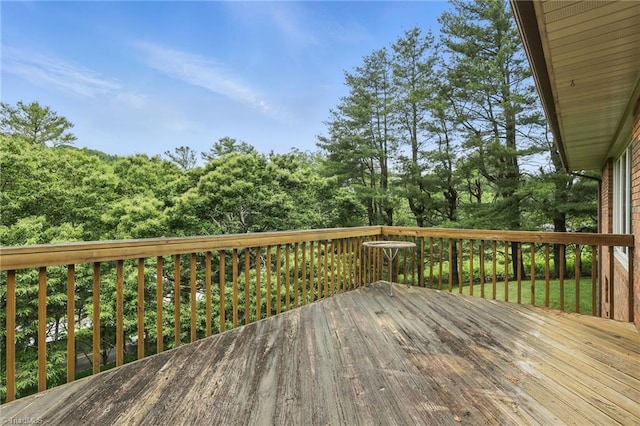 174 Sunny Knoll Ln, Boone, NC 28607 - view of wooden deck