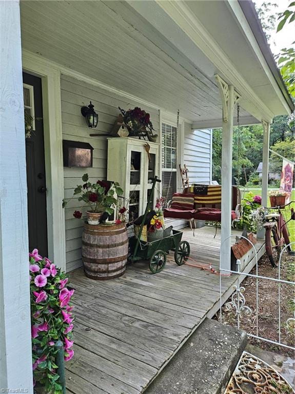 215 9th St, Spencer, NC 28159 - view of porch
