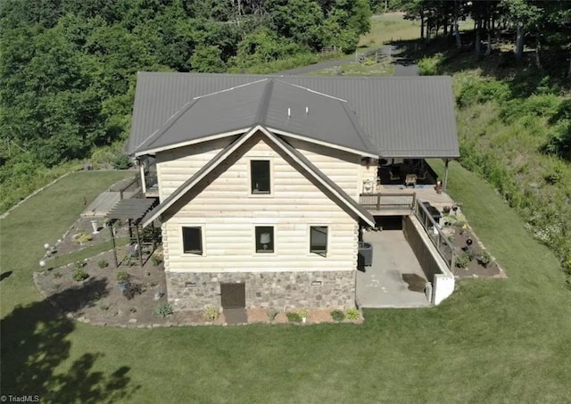 1295 Will Vannoy Rd, West Jefferson, NC 28694 - aerial view of property and surrounding area
