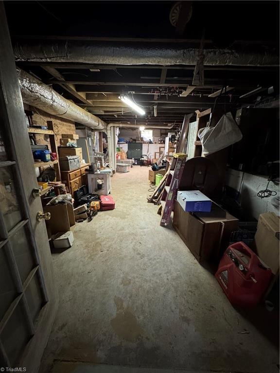 209 Abernathy St NW, Lenoir, NC 28645 - view of unfinished basement