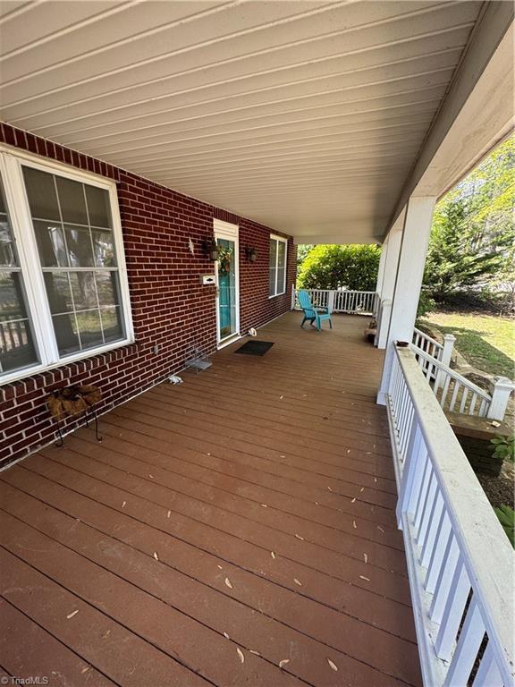 209 Abernathy St NW, Lenoir, NC 28645 - view of porch