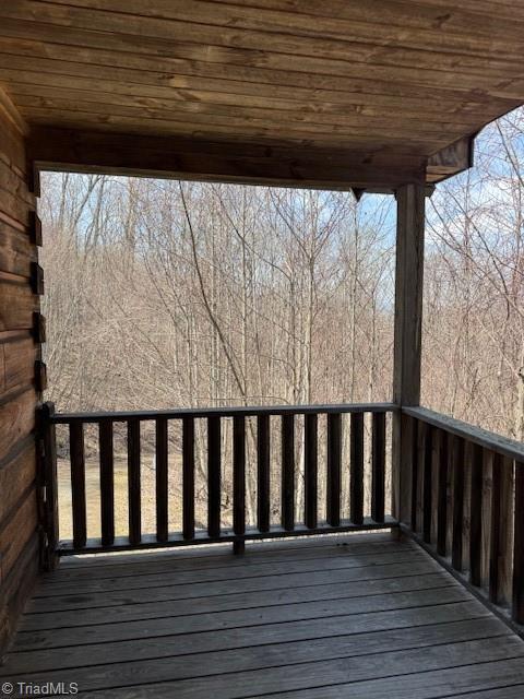 197 Mahogany Ct, Lansing, NC 28643 - view of deck