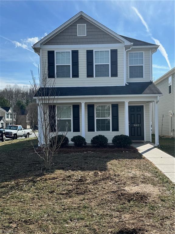 front of property with covered porch