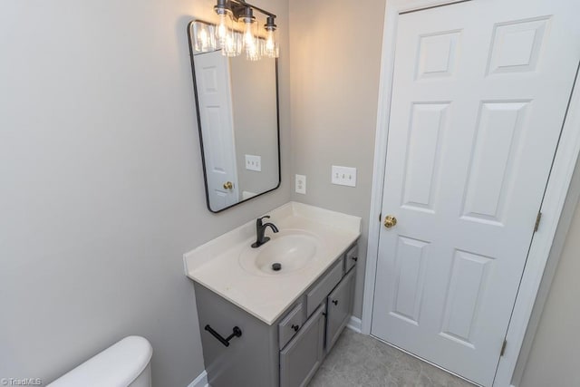 7905 Cress Ct, Oak Ridge, NC 27310 - bathroom featuring vanity and toilet