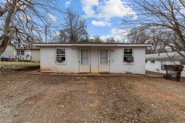 view of rear view of property