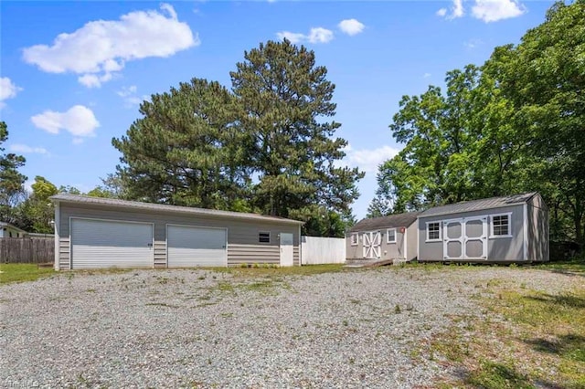207 Bingham St, Carthage, NC 28327 - detached garage with a shed