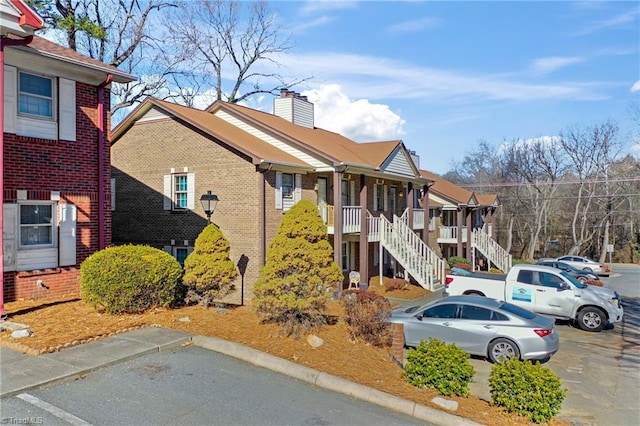 view of front of home featuring a porch